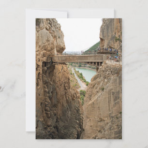 El Chorro - El Caminito del Rey. Puente.