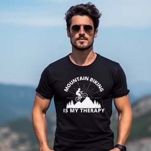 El ciclismo de montaña es mi camiseta de terapia