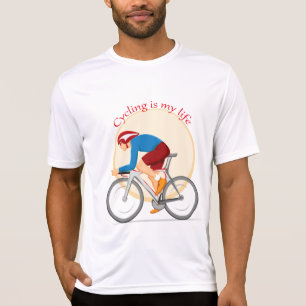 El ciclismo es mi camiseta de la vida