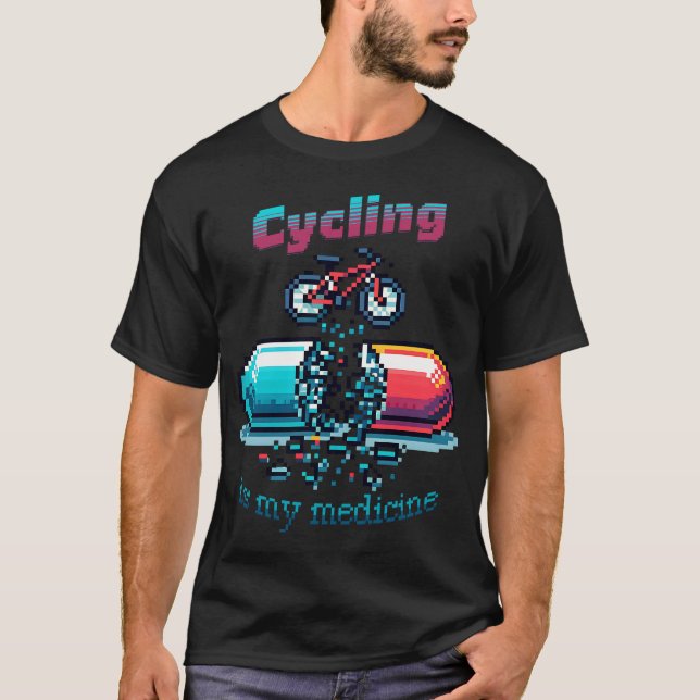 El Ciclismo es mi camiseta de medicina (Anverso)