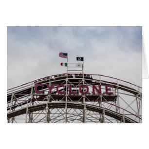 El ciclón en Coney Island, NY