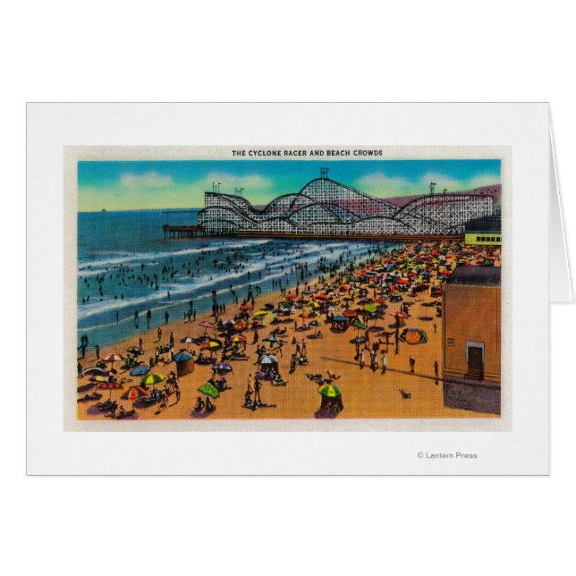 El ciclón Racer y las multitudes de playas, Long B (Anverso (Horizontal))