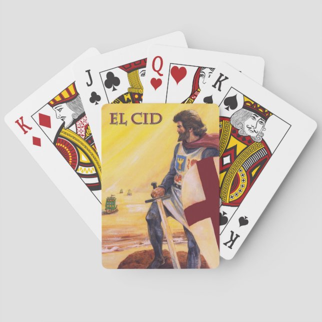 El Cid jugando cartas (Reverso)