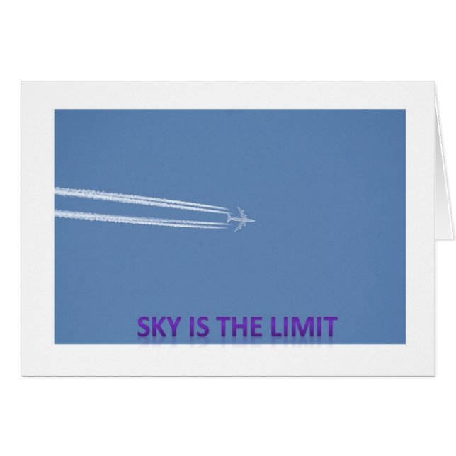 el cielo es el límite (Anverso (Horizontal))
