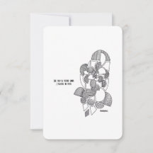 El cielo es el límite, creo en ti - Tarjeta plana