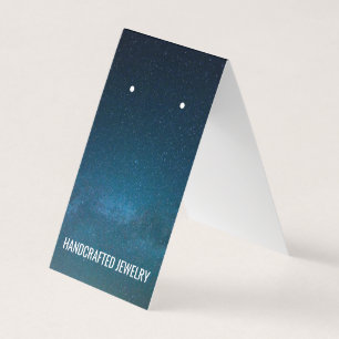 El cielo nocturno se volcó sobre las tarjetas de 