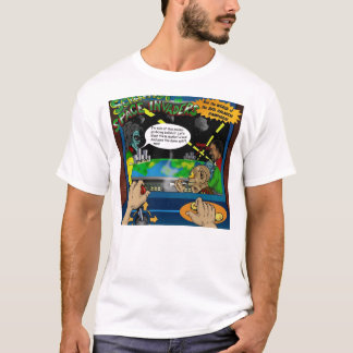 El científico y las camisetas de Spaceinvaders