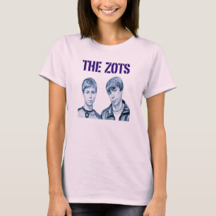 El cierre de Zots encima del bosquejo - camisa