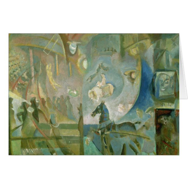 El circo, c.1910 (Anverso (Horizontal))