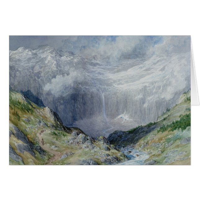 El circo de Gavarnie, 1882 (Anverso (Horizontal))