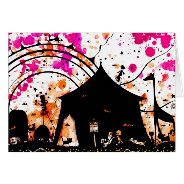 el circo vino a la ciudad (Anverso (Horizontal))