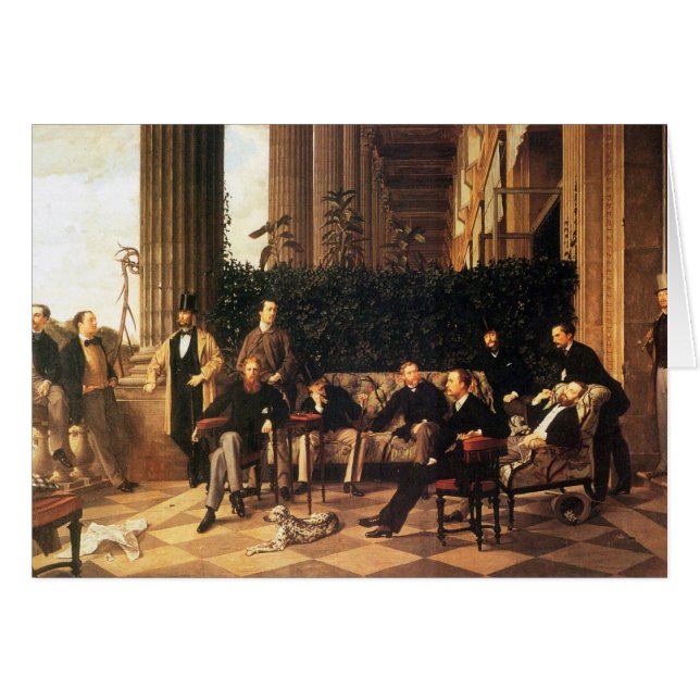 El círculo de la ruda Royale de James Tissot (Anverso (Horizontal))