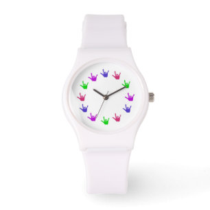 El círculo del amor da los relojes del lenguaje d