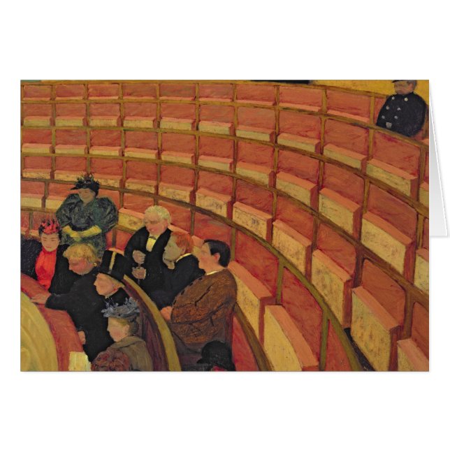 El círculo superior en el teatro du Chatelet (Anverso (Horizontal))