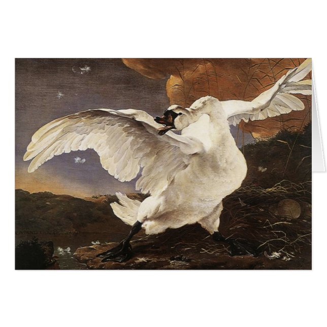 El cisne amenazado (Anverso (Horizontal))