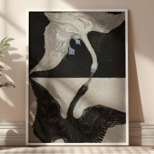 El cisne de Hilma Af Klint Arte Vintage