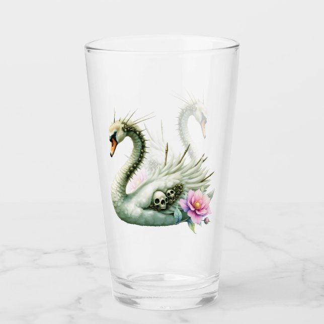 El Cisne de las Aguas Olvidadas.  (Anverso)