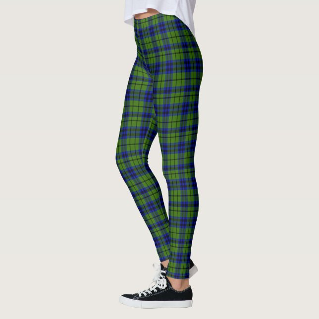 El clan escocés Dickson Tartan Women Leggings (Izquierda)
