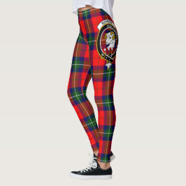 El clan escocés Ruthven Escudo Tartan Women Leggin