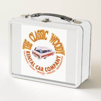 El clásico Woody Rental Car Co. Lunchbox Metalizad