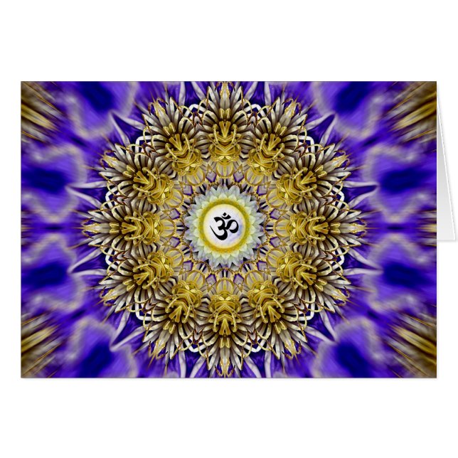 El Clematis OM carda (Anverso (Horizontal))