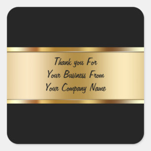 El cliente con clase le agradece los pegatinas