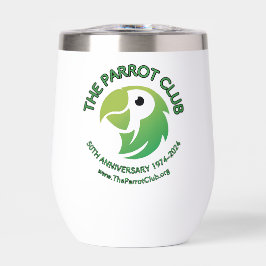 El club de loro 50 años Tumbler de vino