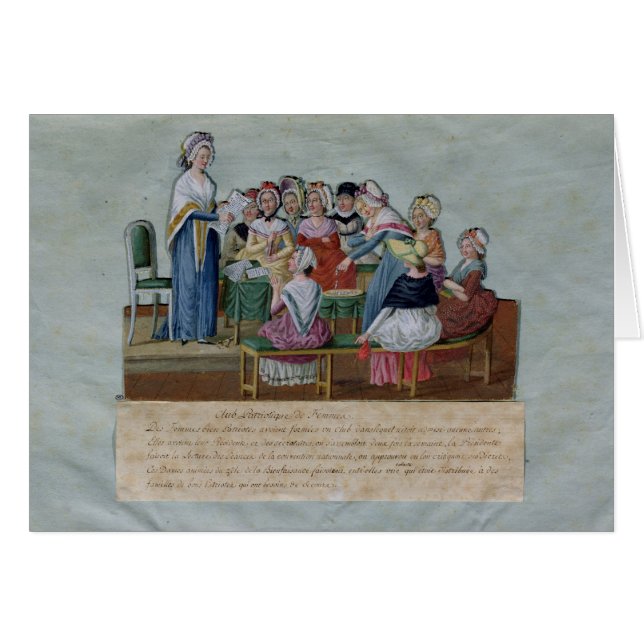 El club patriótico de las mujeres (Anverso (Horizontal))