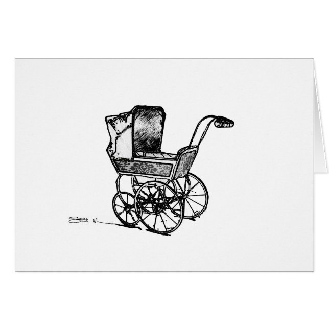 El cochecito de niño (Anverso (Horizontal))