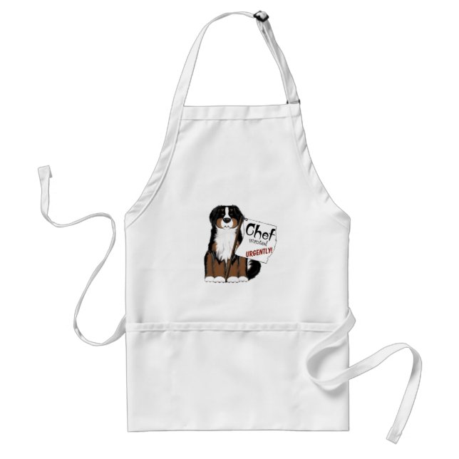 El cocinero de MadDog Berner quiso el delantal (Frente)