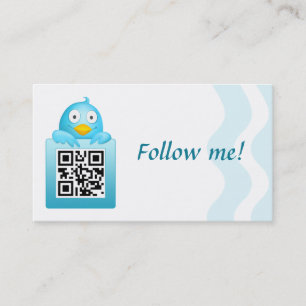 El código de QR me sigue plantilla de la tarjeta