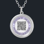 El código QR del personalizado y el collar del tex<br><div class="desc">Colores y fuentes personalizados - Collares personalizados con su código QR Información de exploración y Personalizado de texto profesional Diseño empresarial Empresa promocional o moderno regalo de cuello de gracia personal - Añadir su código QR - Imagen o logotipo - Foto / nombre - empresa / sitio web o correo...</div>
