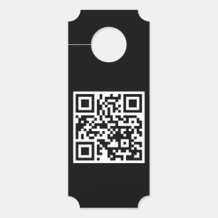 El código QR sólo es el colgador de la puerta de e