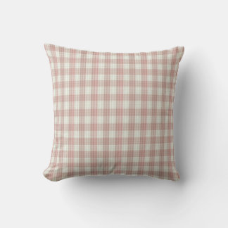 el cojín de almohada de patrón de comprobación