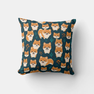 El cojín de almohada de Shiba Inu