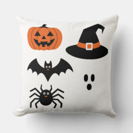 El Cojín decorativo de Fantasmas de Halloween: El 