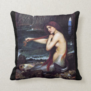 El Cojín decorativo de la Sirena antes de Raphaeli