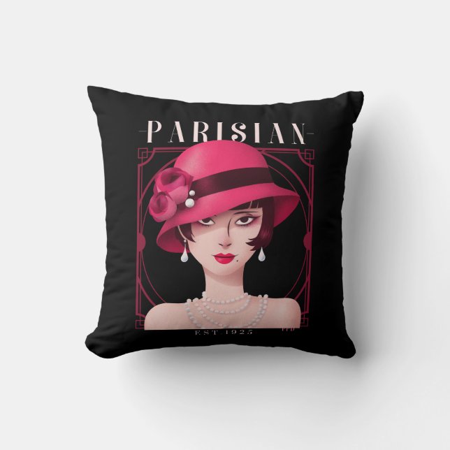 El Cojín decorativo parisino (Anverso)