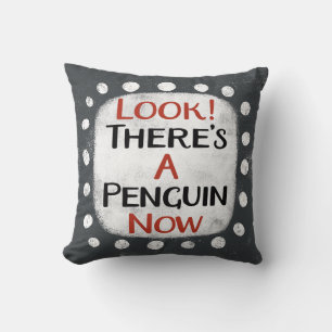 El Cojín decorativo Penguin Now