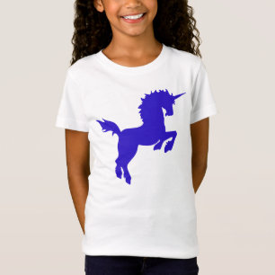 El coleccionable colorea unicornio en camiseta