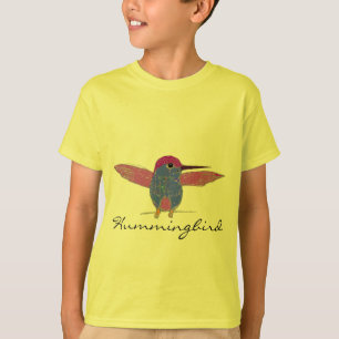 El colibrí embroma el camisetas