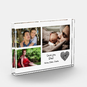 El Collage de fotos Personalizado moderno te quier