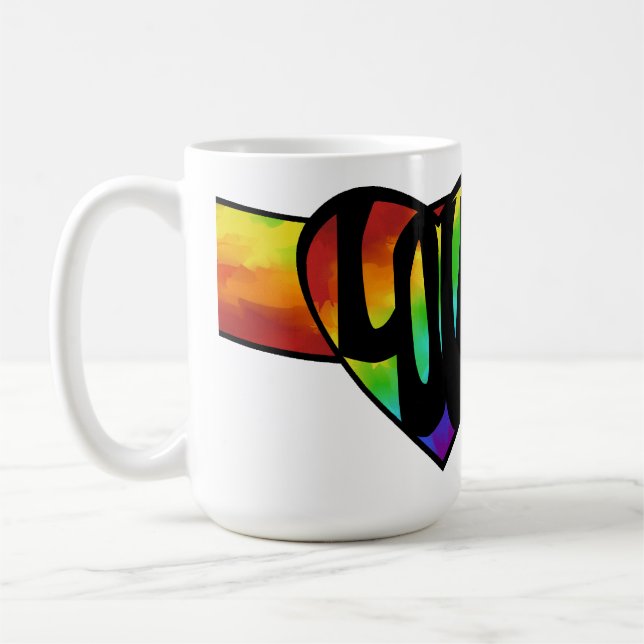 El color de la taza de amor (Izquierda)