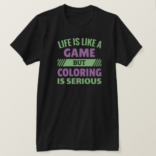 El color es serio - Graciosa camiseta para fans de