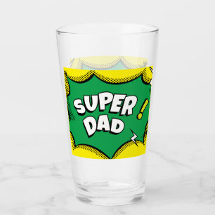 El colorido libro de historietas "Super Dad"