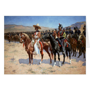El comandante mexicano de Federico Remington