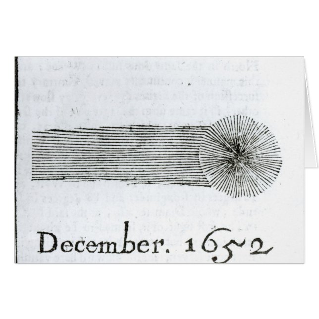 El cometa de Charles, diciembre de 1652 (Anverso (Horizontal))