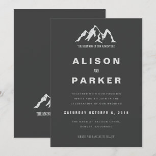 EL COMIENZO DE NUESTRA INVITACIÓN DE BODA AVENTURA