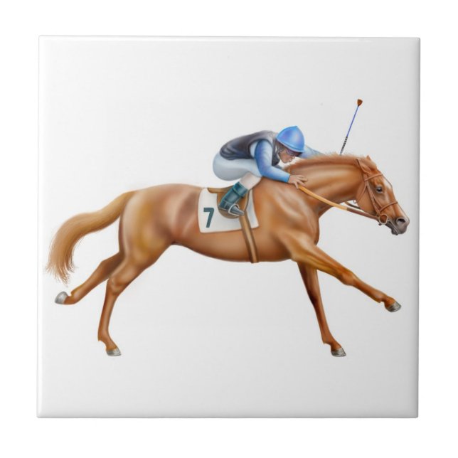 El competir con para la teja de la meta (Frente)