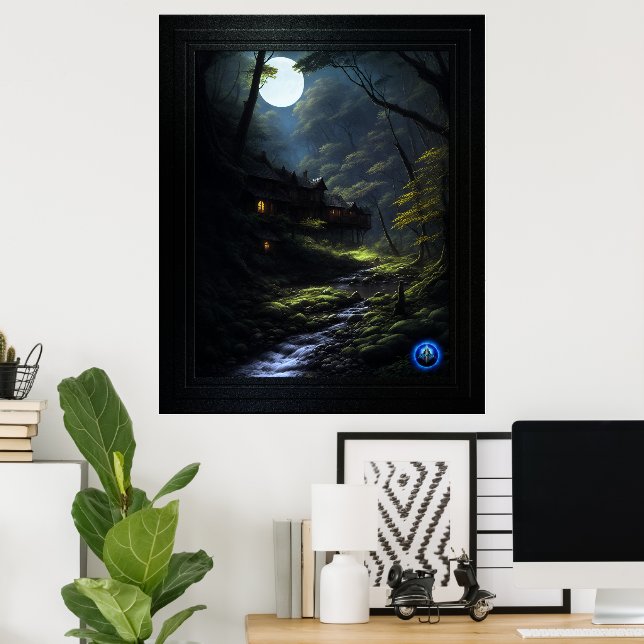 El concepto de arte de Xzendor7 para los habitante (Oficina en casa)